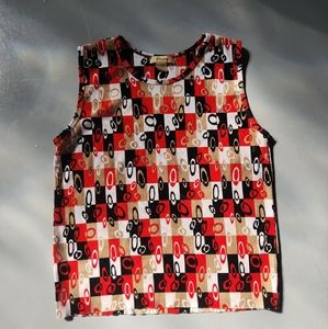 Plissé 70's ribbed shirt